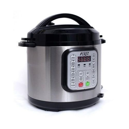 Pixel 6L Pressure Multi-Cooker, 11 Functions ,Food Steamer rack, Digital