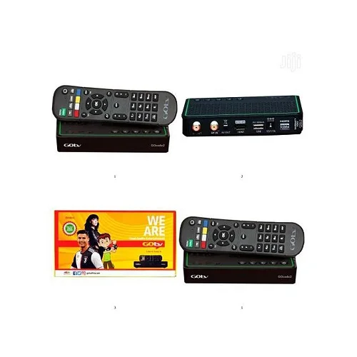 Gotv Decorder With Remote Adaptor -Black