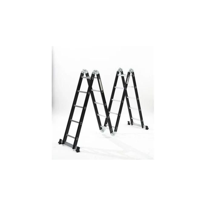 4x5 Multi-Purpose Aluminum Folding Ladder – Heavy-Duty Foldable Ladder