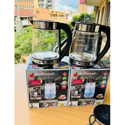 Hoffmans 2.2 Liters Electric Kettle - Transparent