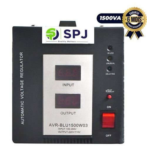SPJ Automatic Voltage Regulator 1500W power Stablizer