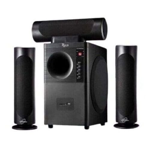 Roch 3.1 Channel Home Audio System / Sub Woofer With Remote - Black (
