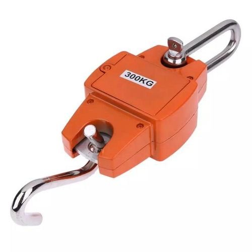 Crane 300 Kgs / 300kg Cast Iron Digital Weighing Scale With Clear Digital Screen-Orange Blue