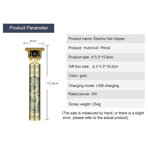 Hair Clipper Hair Trimmer Electric Shaver USB Cordless