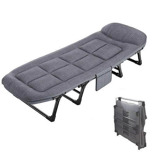 Portable  Foldable  Adjustable Camping Bed Mattress With Reclining Pillow