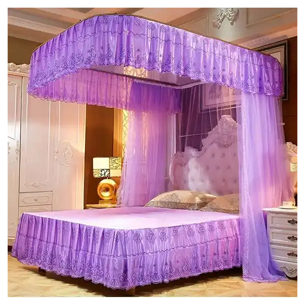 2 Stand Rail Mosquito Net 5by6 & 6by6 - Purple