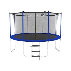 10FT Outdoor Trampoline with Enclosure