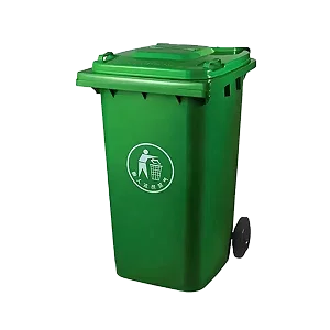 Outdoor 240L Dustbin Waste Bin, 240 Litres Dustbin – Green