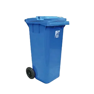 New Outdoor 240Liters wheelie Waste Bin, Blue