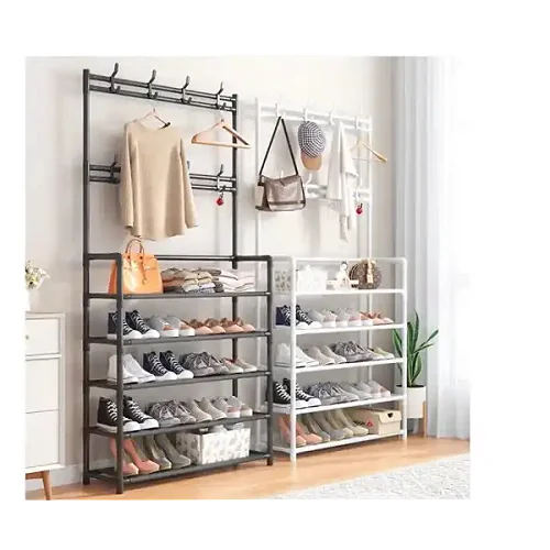 5 Layer Shoe Rack, Hat &amp; Coat Rack
