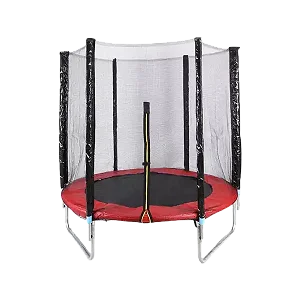 8FT Outdoor Trampoline with Safety Enclosure