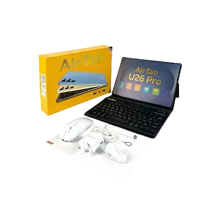 AirTab U26 Pro PC Android Tablet Android 15 OS, 10.1 FHD Incell, 16GB RAM, 1TB ROM, 13MP And 30MP Camera, 10000mAh Battery