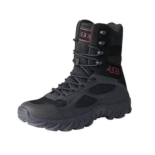 Mens Waterproof Hiking Durable Combat Boots