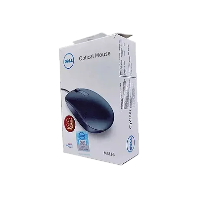 DELL MS116 Optical Mouse (Black)