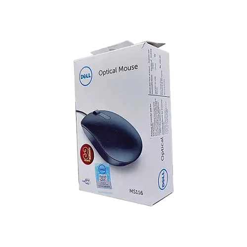 DELL MS116 Optical Mouse (Black)