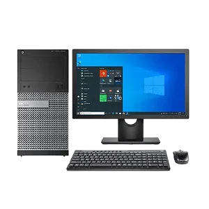 DELL Refurbished i3 full set tower 3020 ram 8gb HDD 500gb free cables