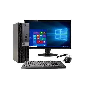 DELL Refurbished OptiPlex Complete Set Desktop CPU Core I3 - 4GB Ram - 500GB