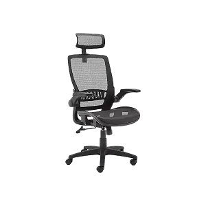 High Back 17 Inch Black Mesh Executive Chair