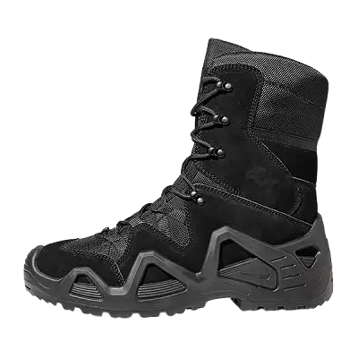 Hiking Shoes Men High-top Waterproof Boots - Black