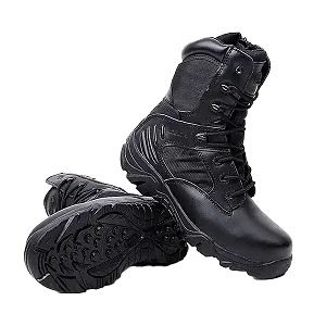 Delta boots high-top outdoor hiking shoes desert boots - Black