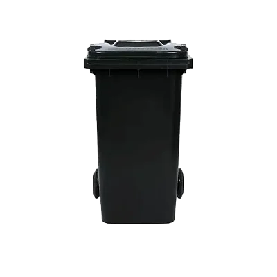 Outdoor 100L Plastic Waste Bin with Wheels