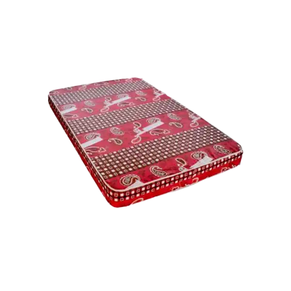 6x6 Rosefoam Tape Edge Mattress 8Inch - Multicolor
