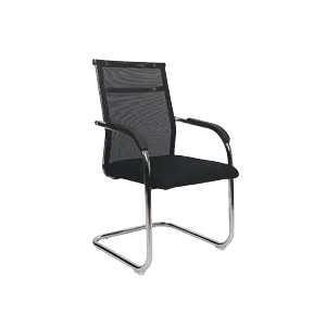 Genuine Visitors Chair Mesh, Black