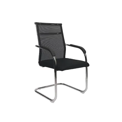 Visitors Cantilever Chair - Black