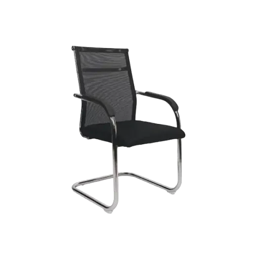 Visitors Cantilever Chair - Black