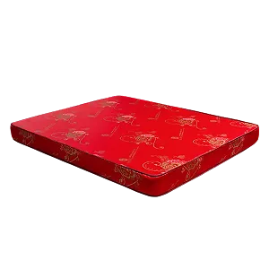 3x6 Rosefoam Deluxe Mattress 4Inch - Red