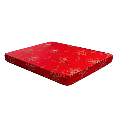 3x6 Rosefoam Deluxe Mattress 4Inch - Red