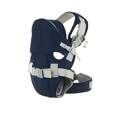 Baby Carrier with Hood – Blue
