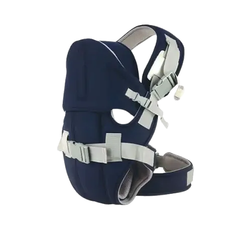 Baby Carrier with Hood – Blue