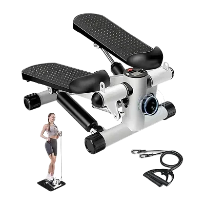 Health &amp; Fitness Mini Stepper with Resistance Bands