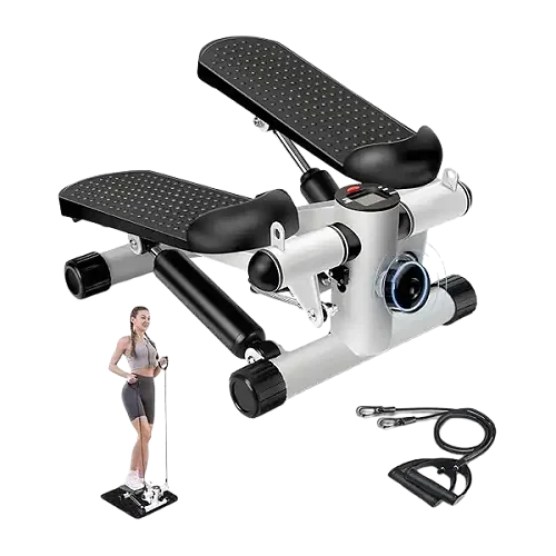 Health &amp; Fitness Mini Stepper with Resistance Bands