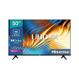 Hisense 50 inch 4K UHD smart TV A6 Series