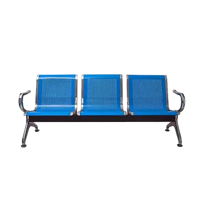 Blue Durable Waiting Chair