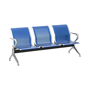 Durable Waiting Chair-Blue Color