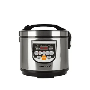 Sokany Electric Digital Rice Cooker 5L With Rice Measuring Cup