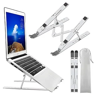 Portable adjustable laptop stand