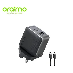 Oraimo 33W fast charger With 60W Fast Type-C to Type-C Charging Cable