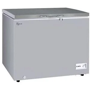 Roch 200 Litres Defrost Deep / Chest Freezer - Silver/Grey
