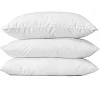 3pcs Fibre Pillows Big Size  - White