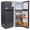 149L SPJ 149L Double Door Refrigerator / Fridge - Dark Grey