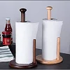 1Pc Wooden Tissue Holder - Multicolor