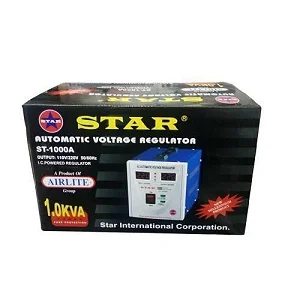 1.0 KVA Airstar Automatic Voltage Regulator - Blue /Red