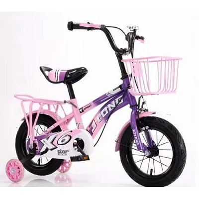 Kids Bicycle Size 12 (2-5yrs) - Multicolor