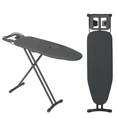 Big Size Foldable Ironing Board With Metallic Frame-Grey