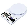 10000g LCD Digital Kitchen Tool Food Weighing Scales -White