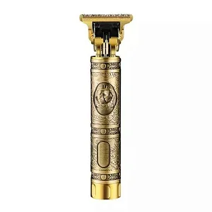 Portable rechargeable hair clipper - Gold